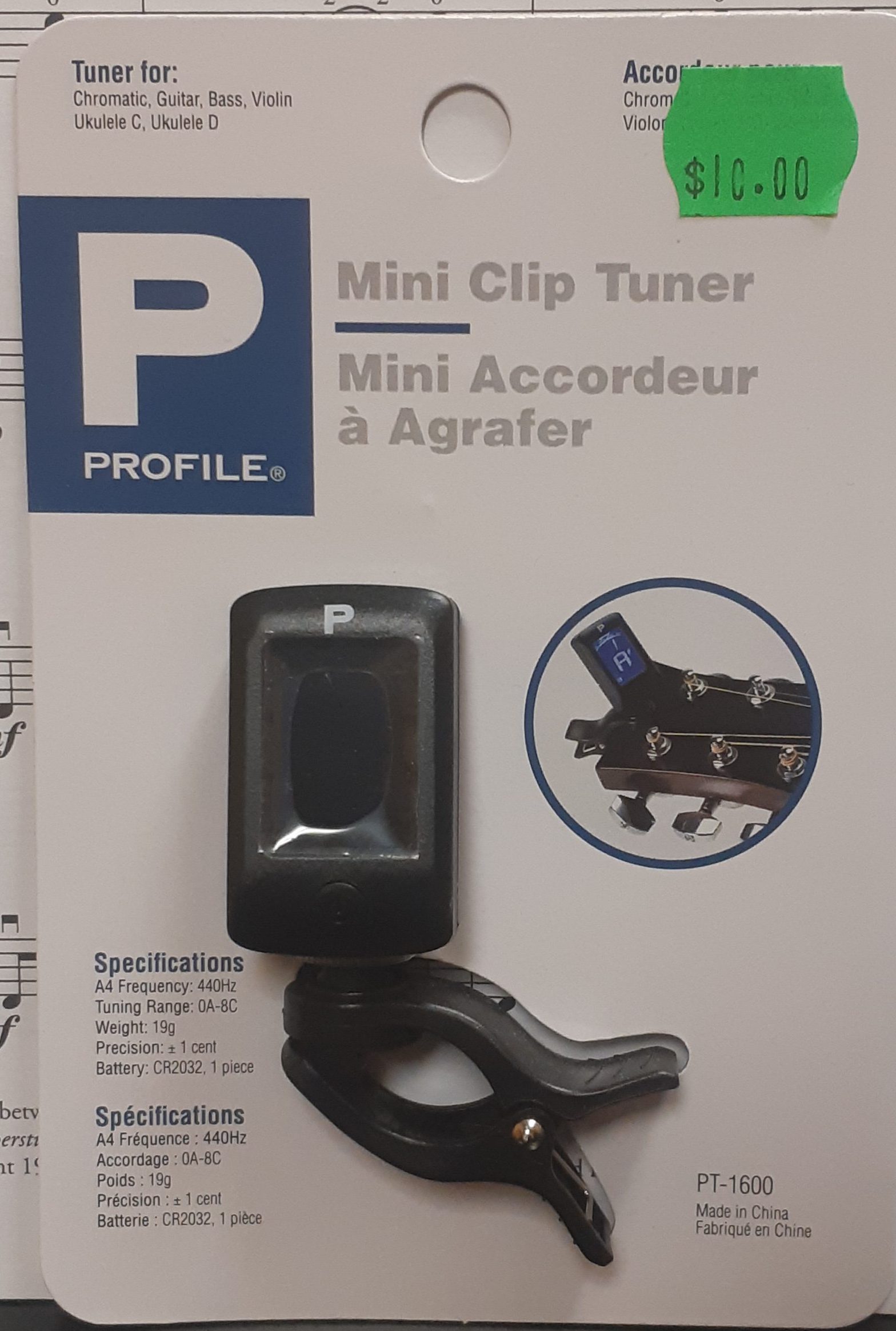 Profile PT-1600 Tuner