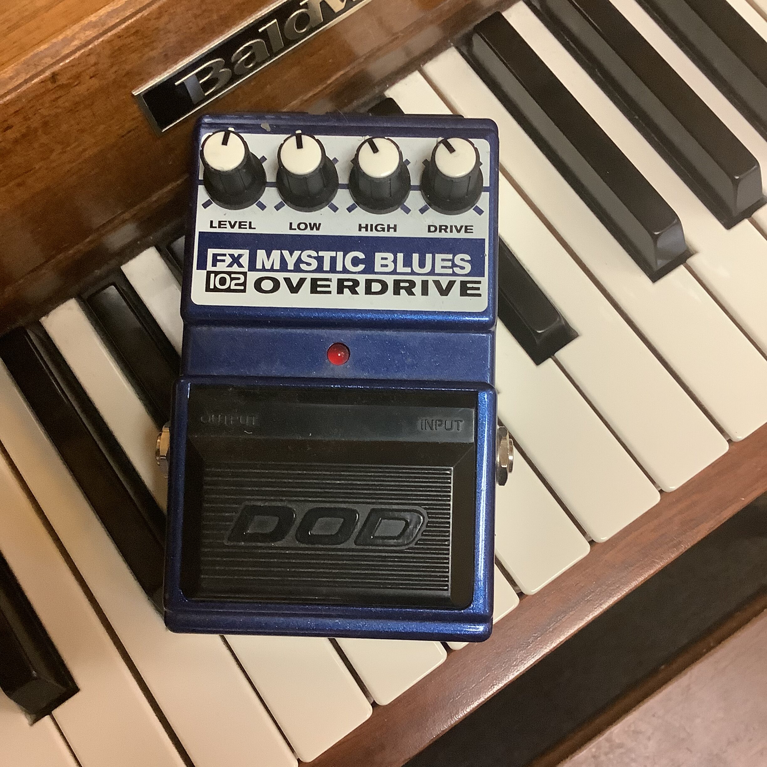 DOD FX102 Mystic Blues Overdrive Pedal (Used)